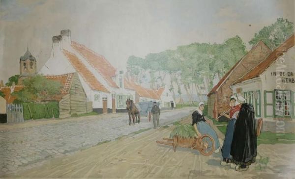 'een Dorpin Het Noorden Van West-vlaanderen' - view 1