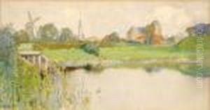 Vue De Veere, En Hollande by Hendrick, Henri Cassiers