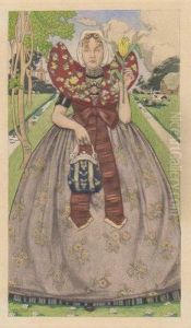Femme A La Tulipe Femme A La Tulipe