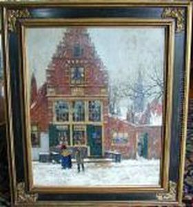 Winter by Hendrick, Henri Cassiers