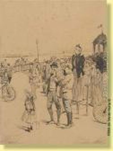 Les Courses Velocipediques - view 1