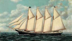 The Schooner Dorothy Belle by Antonio Nicolo Gasparo Jacobsen
