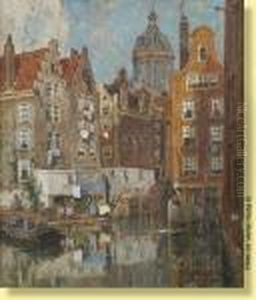 Le Chargement De La Peniche by Hendrick, Henri Cassiers