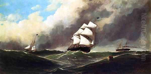 Stormy Seas 1886 - view 1
