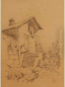 Henricassiers (attribue A). - Pignon De Maison Etescaliers.