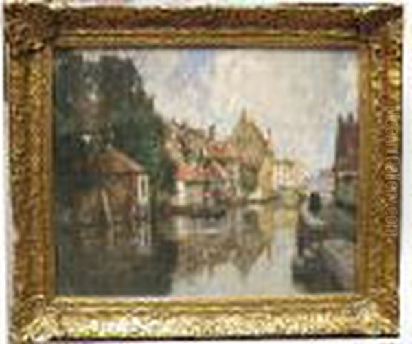 A View Of A Canal On A Sunny Day - view 1