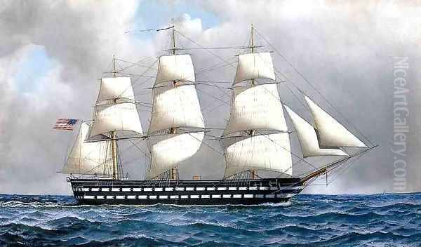 U. S. Ship of The Line 1916 - view 1