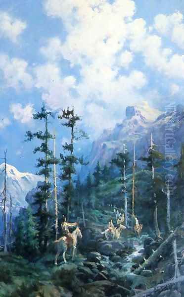 On Lolo Trail - view 1