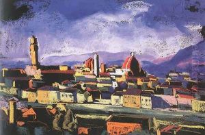View of Florence 1928