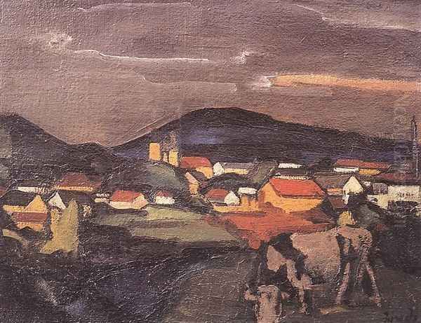 View of Nagybanya - view 1