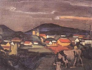 View of Nagybanya by David Jandi