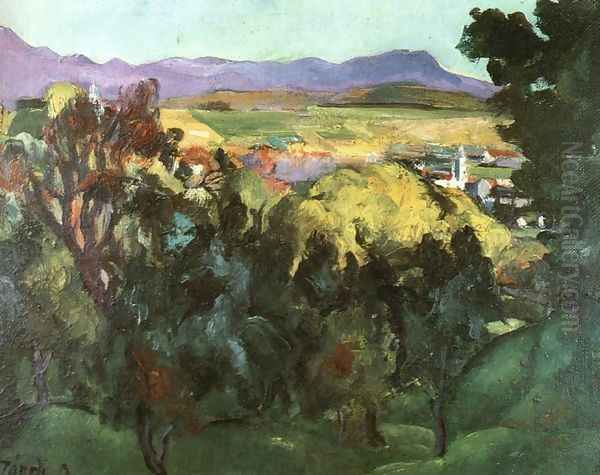 View of Nagybanya 1925 - view 1