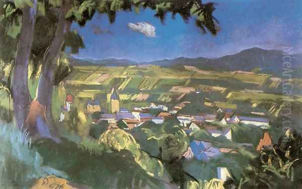 View of Nagybanya 1926 - view 1
