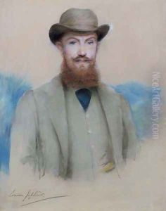 Portrait of George Bernard Shaw 1856-1950 as a Young Man