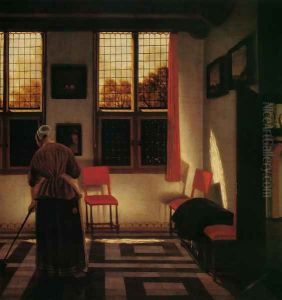 Interior of the Church of St Bavon at Haarlem by Pieter Jansz