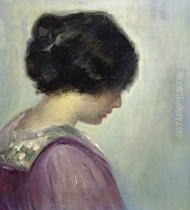 Portrait of a Lady by Viggo Johansen