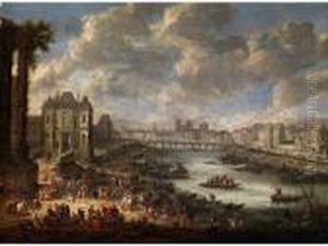 Seltene Ansicht Von Paris