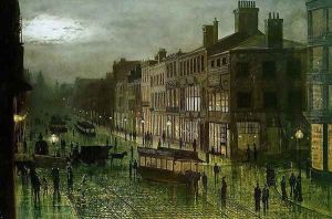 Briggate Leeds by Wilfred Jenkins