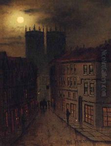 Petergate, York by Wilfred Jenkins
