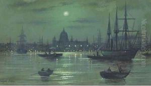 On the Thames by Wilfred Jenkins