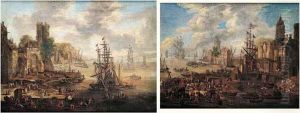 Scenes De Ports Mediterraneens