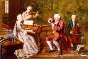 Before The Recital by H.W. Jennings-Brown