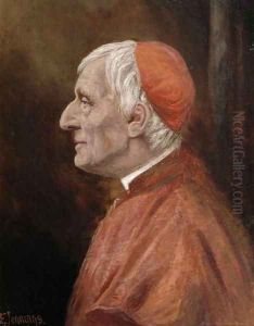Portrait of Cardinal Newman by H.W. Jennings-Brown