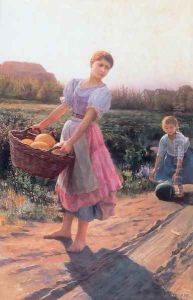 Harvesting Watermelon 1897 by Jeno Jendrassik