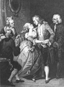 Sophie et Emile by Tony Johannot