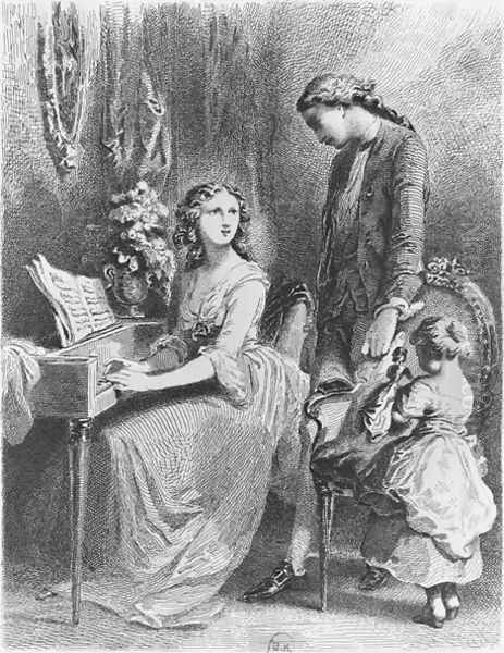Illustration from The Sorrows of Werther - view 1