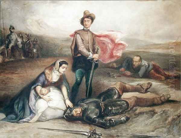 The Death of Julian Avenel - view 1