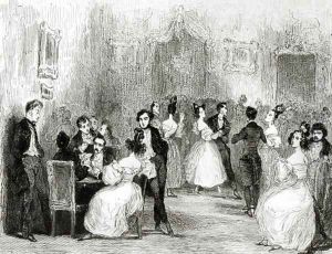 An Evening at the House of Charles Nodier 1780-1844 by Tony Johannot