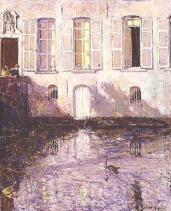 Feeding the Swans Bruges by Alexander Jamieson