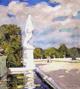 On the Terrace Versailles by Alexander Jamieson