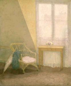 A Corner of the Artists Room Paris by Gwen John