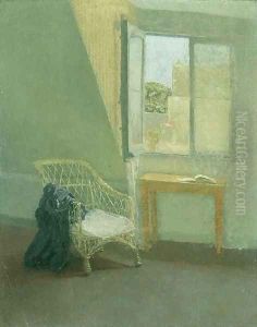 A Corner of the Artists Room in Paris by Gwen John