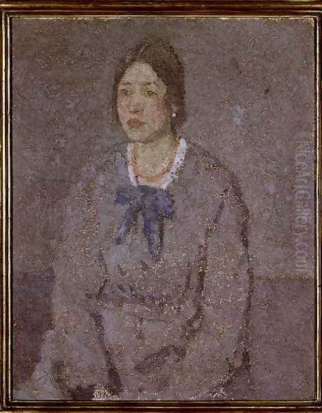 Woman in a Coral Necklace - view 1