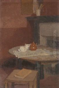The Brown Tea Pot by Gwen John
