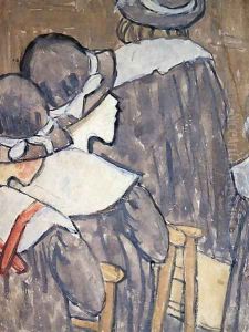 Children in a Church by Gwen John
