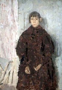 Girl in a Mulberry Dress by Gwen John