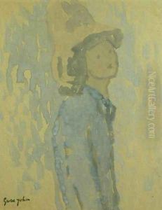 Girl with a Hat by Gwen John