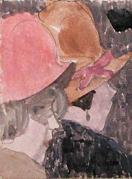 Two Female Heads - view 1