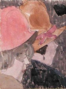 Two Female Heads by Gwen John