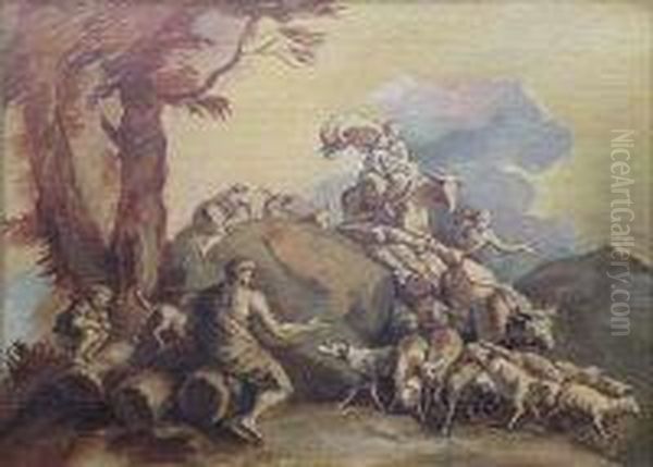 The Flight Into Egypt - view 1