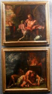Scene Mitologiche Con Fauni