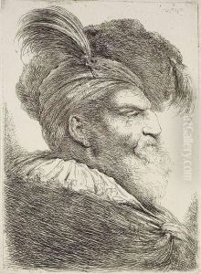 Portrait Of An Aged With A Turban Portrait Of An Aged With A Turban