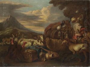 Il Viaggio Di Abramo by Giovanni Benedetto Castiglione