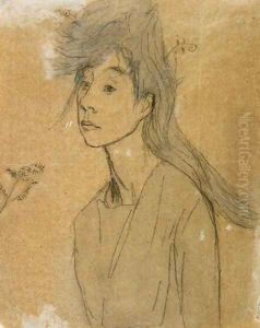 Ophelia Portrait Imagine by Gwen John