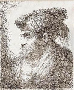 Glowa Starca by Giovanni Benedetto Castiglione