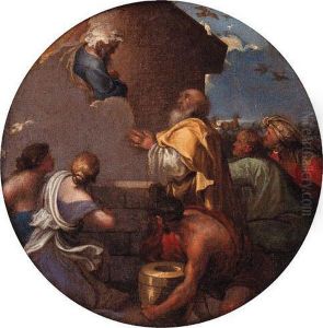 God The Father Appearing To Noah
